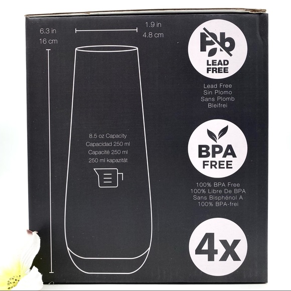 NIB Eparé Iridescent Champagne Flutes (Set of 4) - Picture 12 of 14